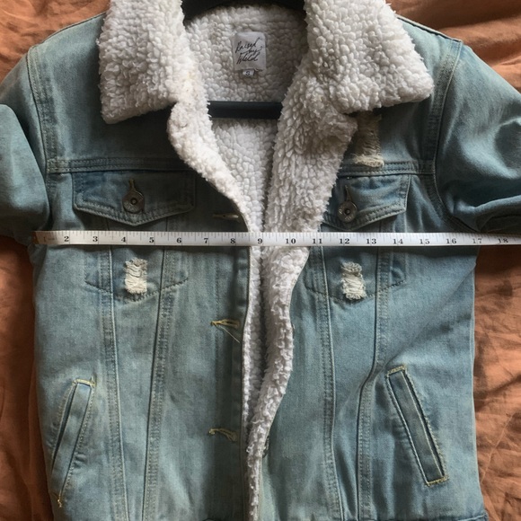 Raised By Wild // Sherpa Denim Jacket - Picture 4 of 9